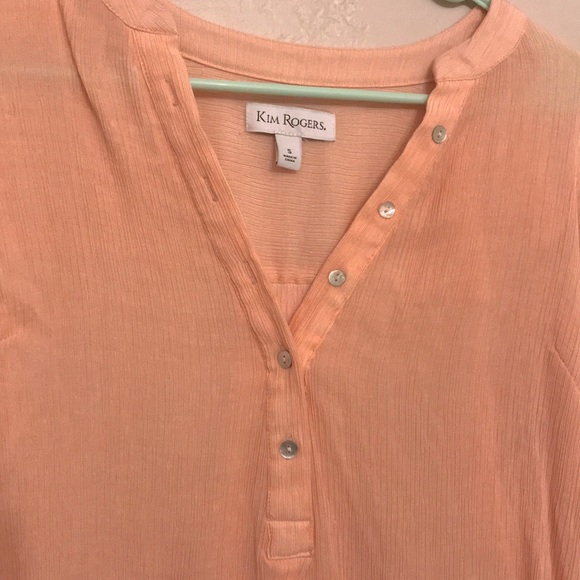 Kim Rogers Button-Up Top - Picture 2 of 4